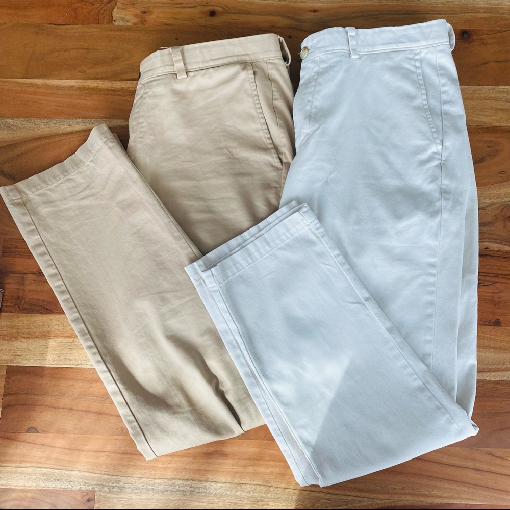 Johnston & Murphy pants x2,   34x32 slim fit